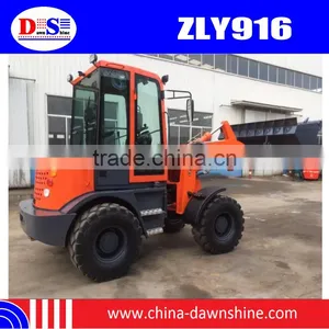 Chinese Front End Loader 1.2 Tons Rate Load - Price Wheel Loader ZLY916A - 3 Tons Weight China Export Loader thumbnail-1