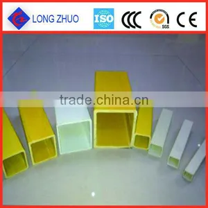 Pultruded Fiberglass Pipe, FRP Pipe ,square Pipe With Reasonable Price thumbnail-1