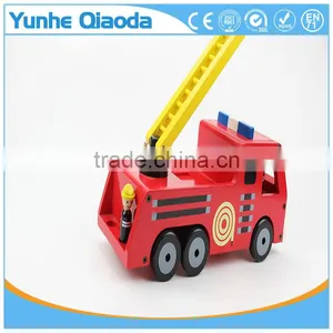 Fire Truck Wooden Play Set thumbnail-1