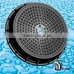 SMC Watertight With Antistatic Manhole Cover BS /frp Manhole Cover /composite Well Cover thumbnail-1