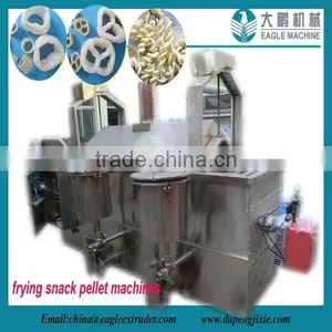 Continuous Fish and Chipps Snack Pellets Fryers thumbnail-2