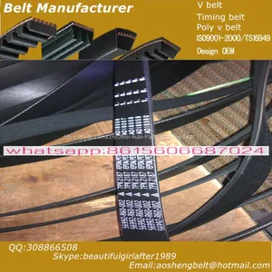 Hyundai Poly v Belt/fan Belt OEM 25212-26021 pk Belt 4PK845 Original Quality Poor Price With Colorful Box thumbnail-1