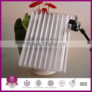 High Quality Thick Multiwall Hollow Polycarbonate Sheet 25mm Thickness UV Protector 10 Years Warranty PC Roofing Panel thumbnail-1