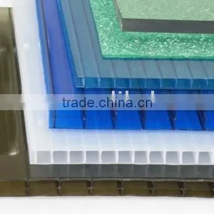 Polycarbonat Twin Walls Crystal Sheet thumbnail-1