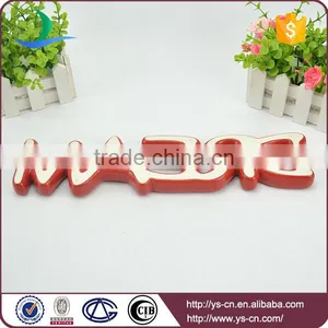 "DREAM" Shape Ceramic Letter Sign Board for Decoration thumbnail-5