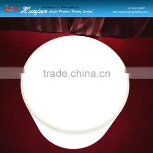 Rechargeable Li-ion Battery LED Cube Stool/ Round Plastic Stool/LED Cube Chair thumbnail-5