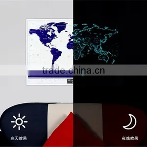 CT-543 Starlight Map Travel Globe World Map Travel Map thumbnail-1
