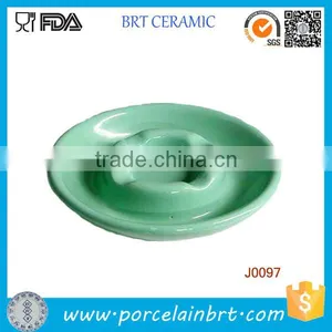 Made in China Ceramic Green Portable Ashtray thumbnail-1