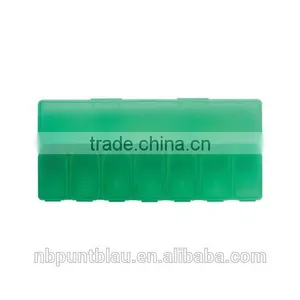 Portable Travel Plastic Medicine Pillbox Pill Organizer With 4 Compartments thumbnail-1