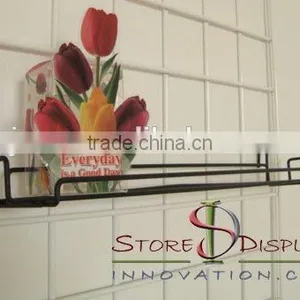 SDG088 Wire Grid Wall Metal Shelf 24x7inch thumbnail-3
