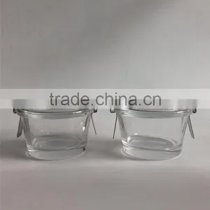 Wholesale 70 ml Small Transparent Glass Bowl With Clip Lid,glassware thumbnail-1