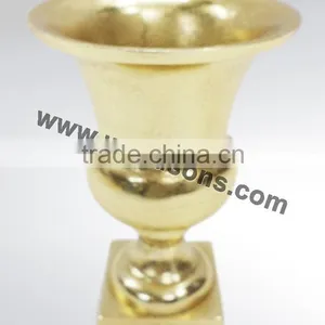 Wedding Silver Flower Vase/table Flower Vase/Brass Metal Flower Vases/Vintage Decorative Flower Metal Brass Vase/Indian Antique thumbnail-1