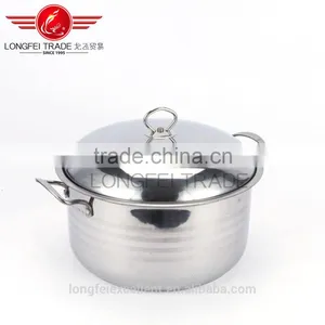 Chinese Factory Wholesale High Quality Magnetic Stainless Steel Cookware Set/cooking Pot Set thumbnail-6