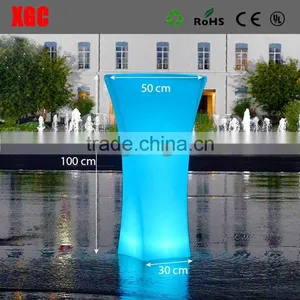 Decoration Cheap Flower Pots, Decoration LED Lighting Planter Flower Pot thumbnail-4