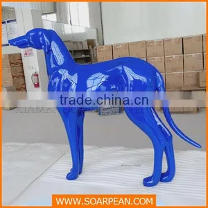 Home Decorative Lovely Lifelike Doberman Dog Statues thumbnail-1