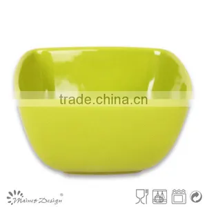 Stoneware Bowls Solid Glaze 5.7inch Ceramic Square Bowls thumbnail-1