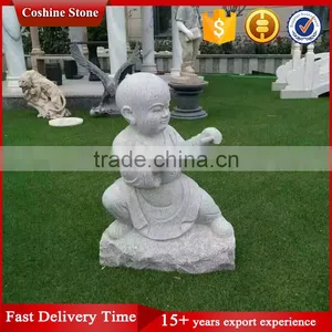 Hand Carved Mini Baby Granite Buddha Statue thumbnail-3