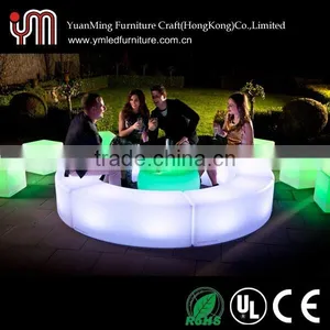 Illiminated Led Stool,Glow Bar Stool,Light up Led Stool thumbnail-2