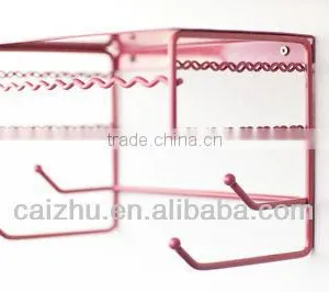 Hot Sale Metal Modern Wall Mount Jewelry Oragnizer thumbnail-1