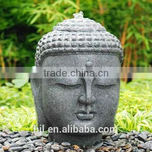 Religious Stone Buddha Garden Water Fountain thumbnail-1