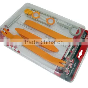 12pcs Auto Car Radio Door Clip Panel Trim Dash Audio Removal Installer Pry Tool Audio Companion thumbnail-4
