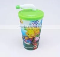 Customer Logo Colorful Fashionable Plastic 3D Lenticular Cup thumbnail-1