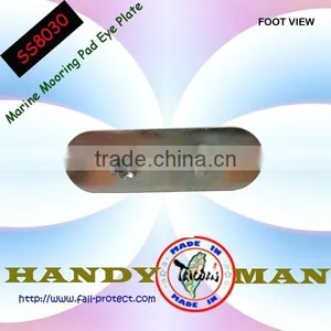 Stainless Steel Oblong Pad Eye Plate thumbnail-6