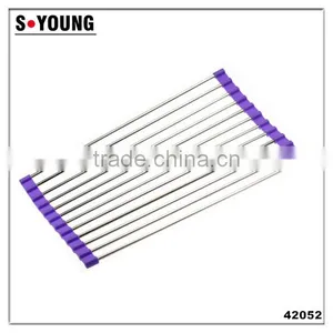 42057 Foldable Over Sink Roll-up Dish Drying Rack thumbnail-1