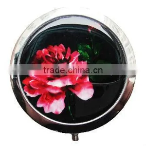 Cosmetic Mirror With Flower SCM032 thumbnail-1