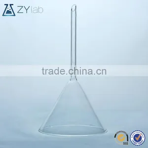 Glass Funnel Standard 40mm 50mm 60mm 75mm 90mm Borosilicate Glass Laboratory Glassware thumbnail-1