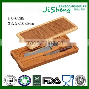 Hot Sales 38.5*16*5CM Wooden Bamboo Knife Holder Box thumbnail-1
