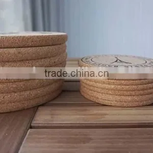 Unique Cute Custom Logo Cork Cup Mat thumbnail-3