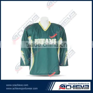 Sport Custom Printed Ice Skates Jersey Custom Sublimation Hockey Goalie Shirts thumbnail-2