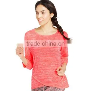 New Fashion Womens Cross Pattern Knit Sweater Outerwear Crew Pullover Tops thumbnail-1