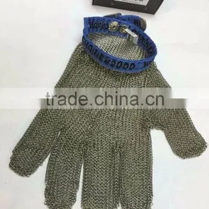 FRANCE WHITING DAVIS STAINLESS STEEL MESH SAFETY GLOVES A515-NEW PACKAGE thumbnail-1