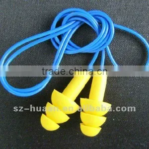 Christmas Tree Shape Silicone Earplugs With String thumbnail-1