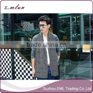 Fashion Winter Fabric Scarf Pattern Wholesale/cheap Cashmere Scarf/men Scarf thumbnail-4