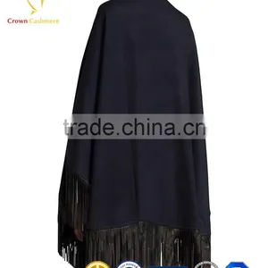2016 Fashion Long Solid Color Cashmere Pashmina Tassel Scarf Wrap Shawl thumbnail-3