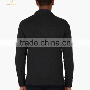 Latest Knitted Mens Cashmere Jumpers Mens Cashmere Wool Sweaters thumbnail-3