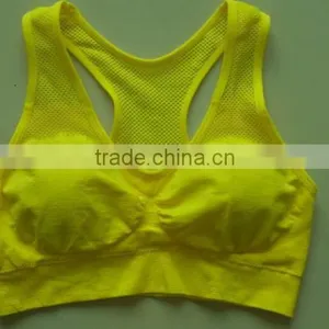 2015 Hot Images Sexy Girls Sport Seamless Hot Sex Women's Sports Bra Xxx thumbnail-1