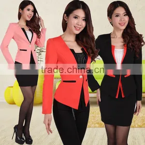 New Arrival Fashionablewomen Office Uniform Style/women Office Uniform Style/business Office Uniform Designs thumbnail-1