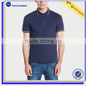 Custom High Quality Fit Men Shirt Design Polo T Shirt Wholesale thumbnail-1