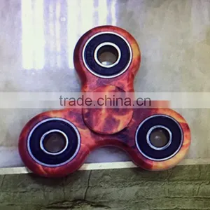 Camouflage Hand Spinner Triangle Finger Gyro Finger Toy Decompression Creative EDC Toys Colorful Spiral thumbnail-2