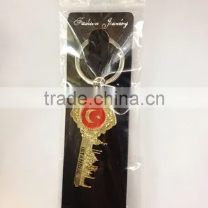2014 Hot Selling Key Shape Metal Keychain thumbnail-1