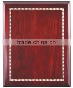 Wholesale Custom High Glossy Finish Blank Wooden Shield Plaque /trophy /awards For Gifts JKC-008 thumbnail-2
