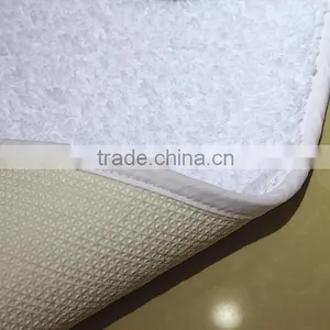 100% Cotton Washable Oval Hotel Bath Mat With Non-slip thumbnail-2