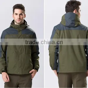 Men Women Waterproof Jackets With Removavle Polar Fleece Liner thumbnail-3