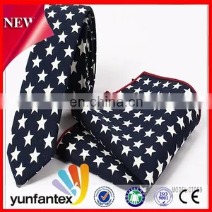 2017 Latest New Fashion Design Cotton Costom Print Tie thumbnail-2