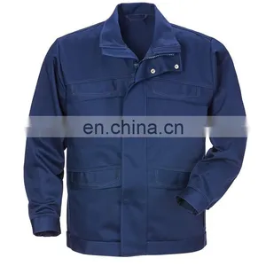 Cheap Us Navy Blue 100% Cotton Workwear Work Engineer Jacket thumbnail-2