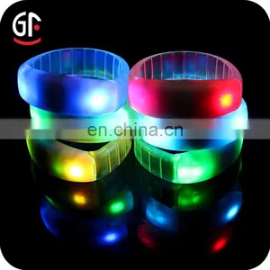 Anniversary Decoration DMX512 PVC Bracelet Cheap Bluetooth thumbnail-3